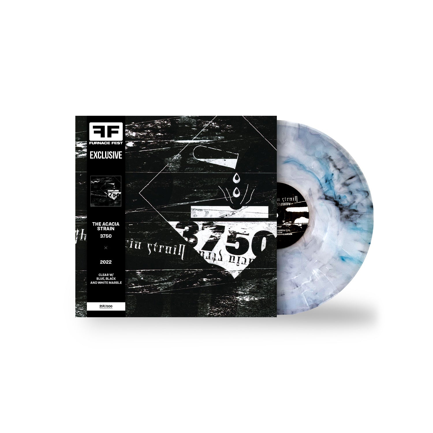 THE ACACIA STRAIN ‘3750’ FURNACE FEST EXCLUSIVE LP - LTD. 500 - CLEAR/BLUE/BLACK/WHITE/MARBLE
