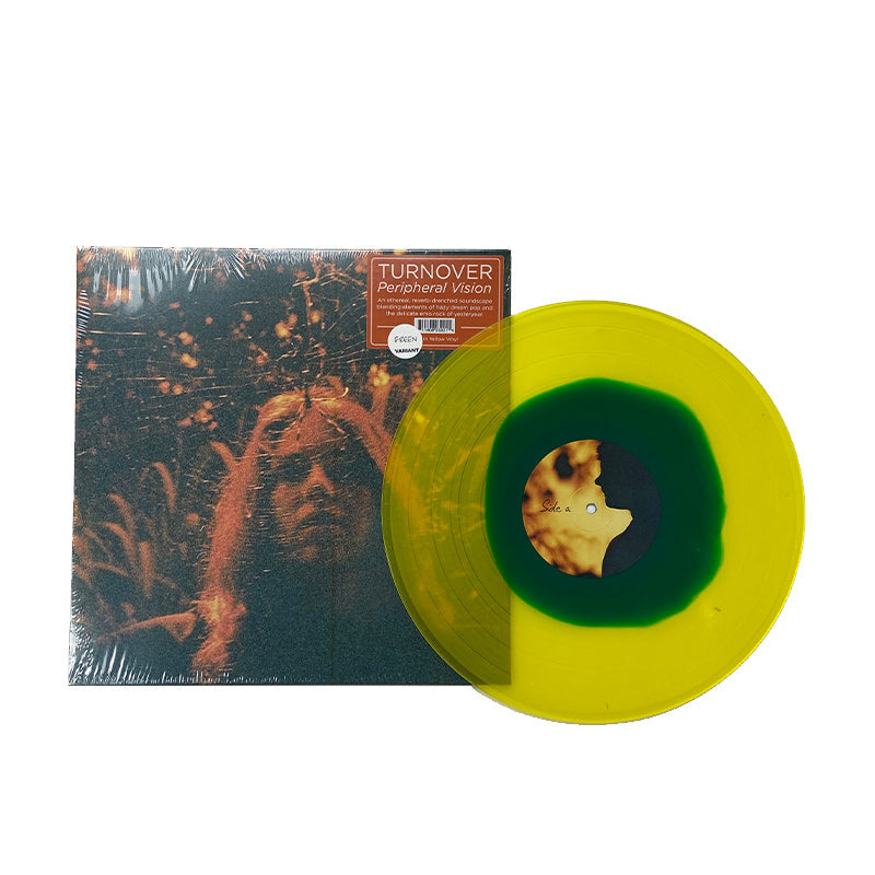 TURNOVER 'PERIPHERAL VISION' LP - LTD. 250 - YELLOW - LTD. 250 - ORANGE CRUSH