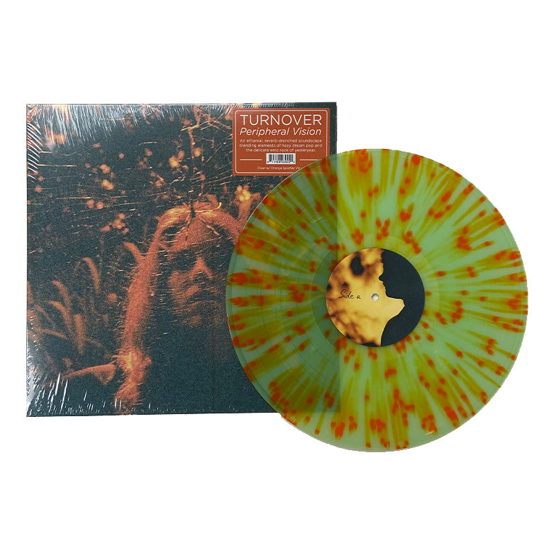 TURNOVER 'PERIPHERAL VISION' LP - LTD. 250 - YELLOW - LTD. 250 - ORANGE CRUSH