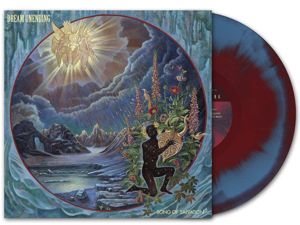 DREAM UNENDING 'SONG OF SALVATION' LP - AQUA BLUE/OXBLOOD