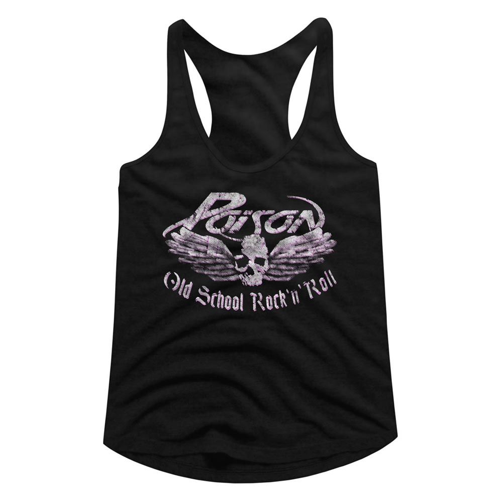 POISON - OLD SCHOOL ROCK N ROLL LADIES SHIRT