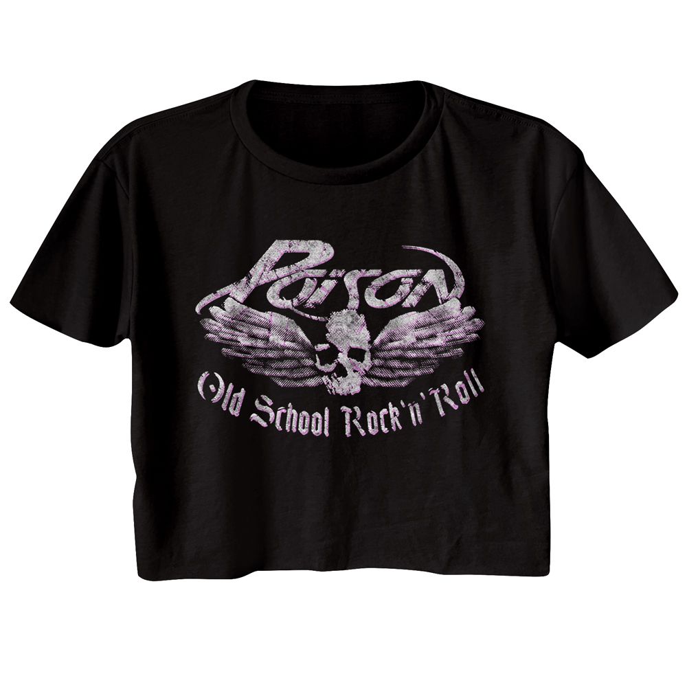 POISON - OLD SCHOOL ROCK N ROLL LADIES SHIRT