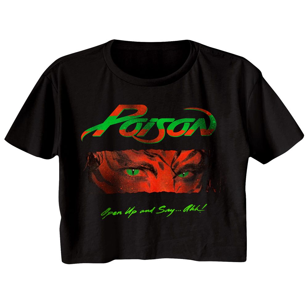 POISON - OPEN UP AND SAY AHH LADIES SHIRT