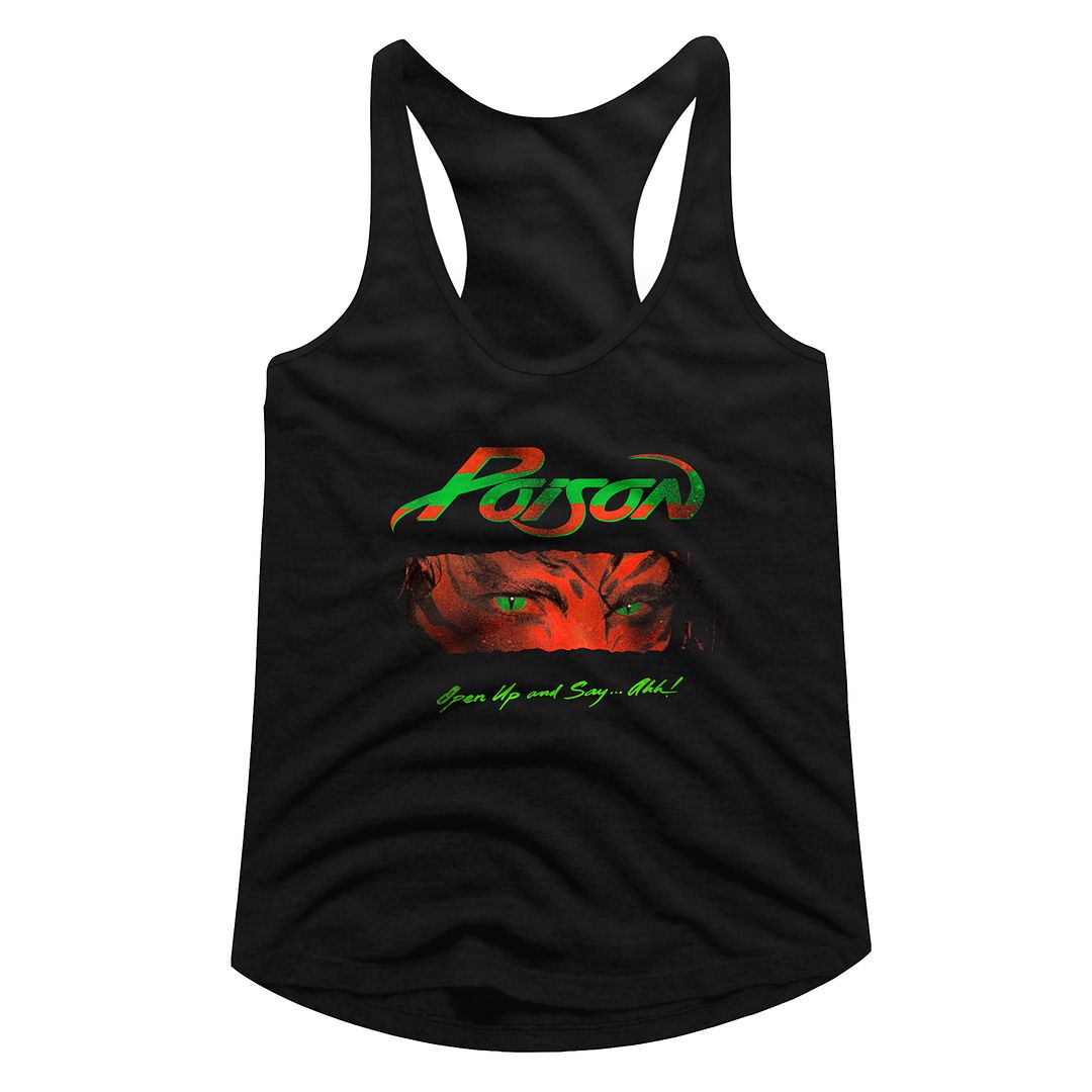 POISON - OPEN UP AND SAY AHH LADIES SHIRT