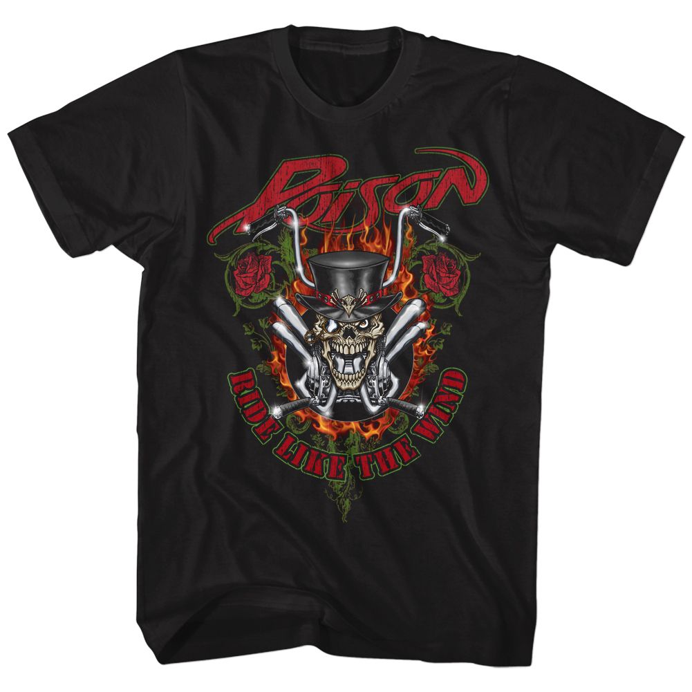 POISON - RIDE LIKE THE WIND SHIRT
