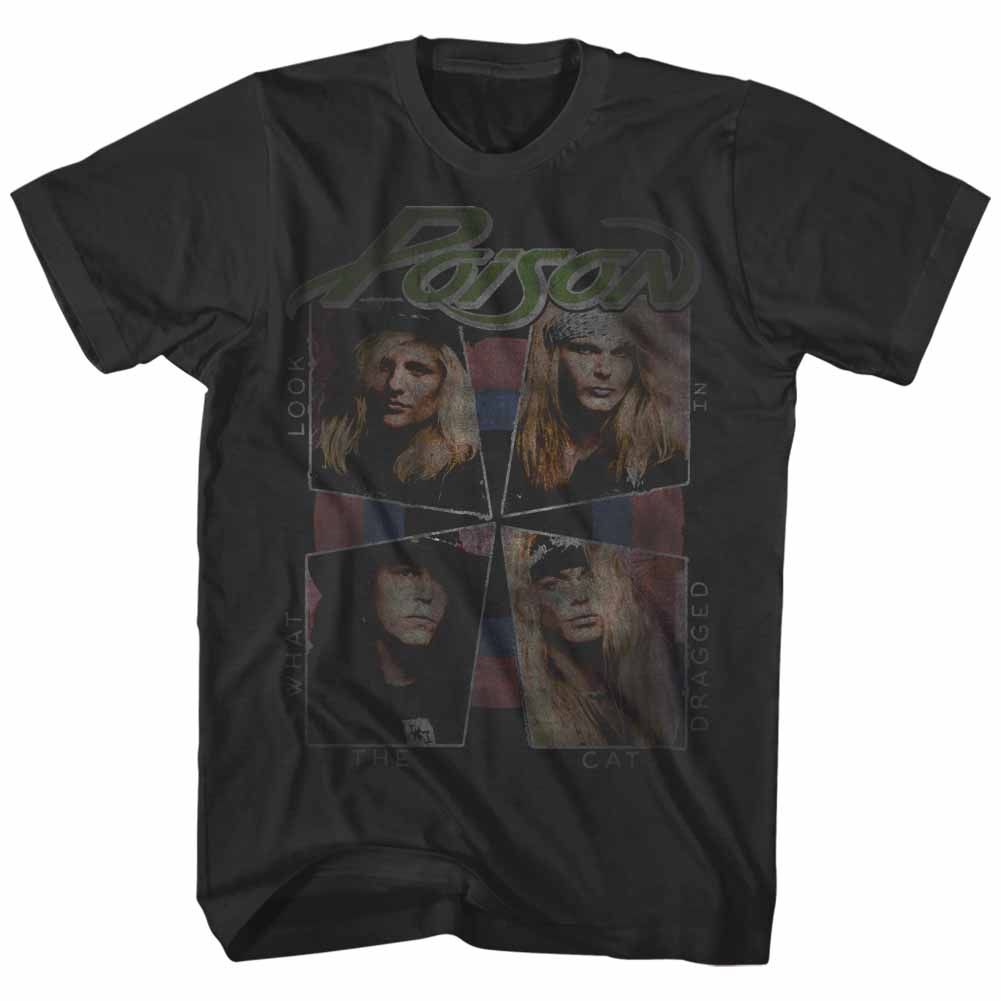POISON - FADED CAT DRAG SHIRT