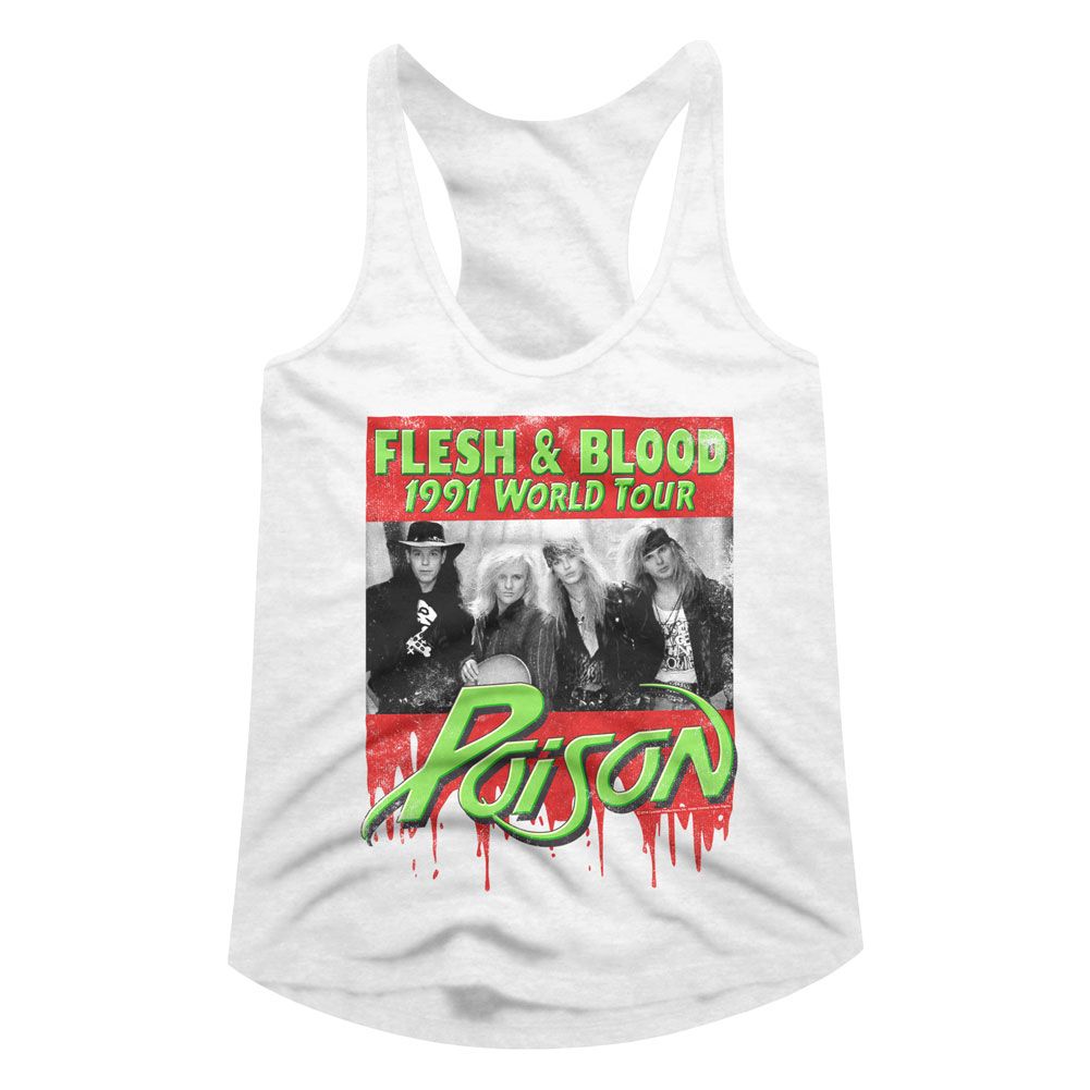 POISON - FLESH BLOOD LADIES SHIRT