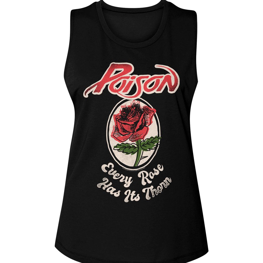 POISON - EVERY ROSE LADIES SHIRT