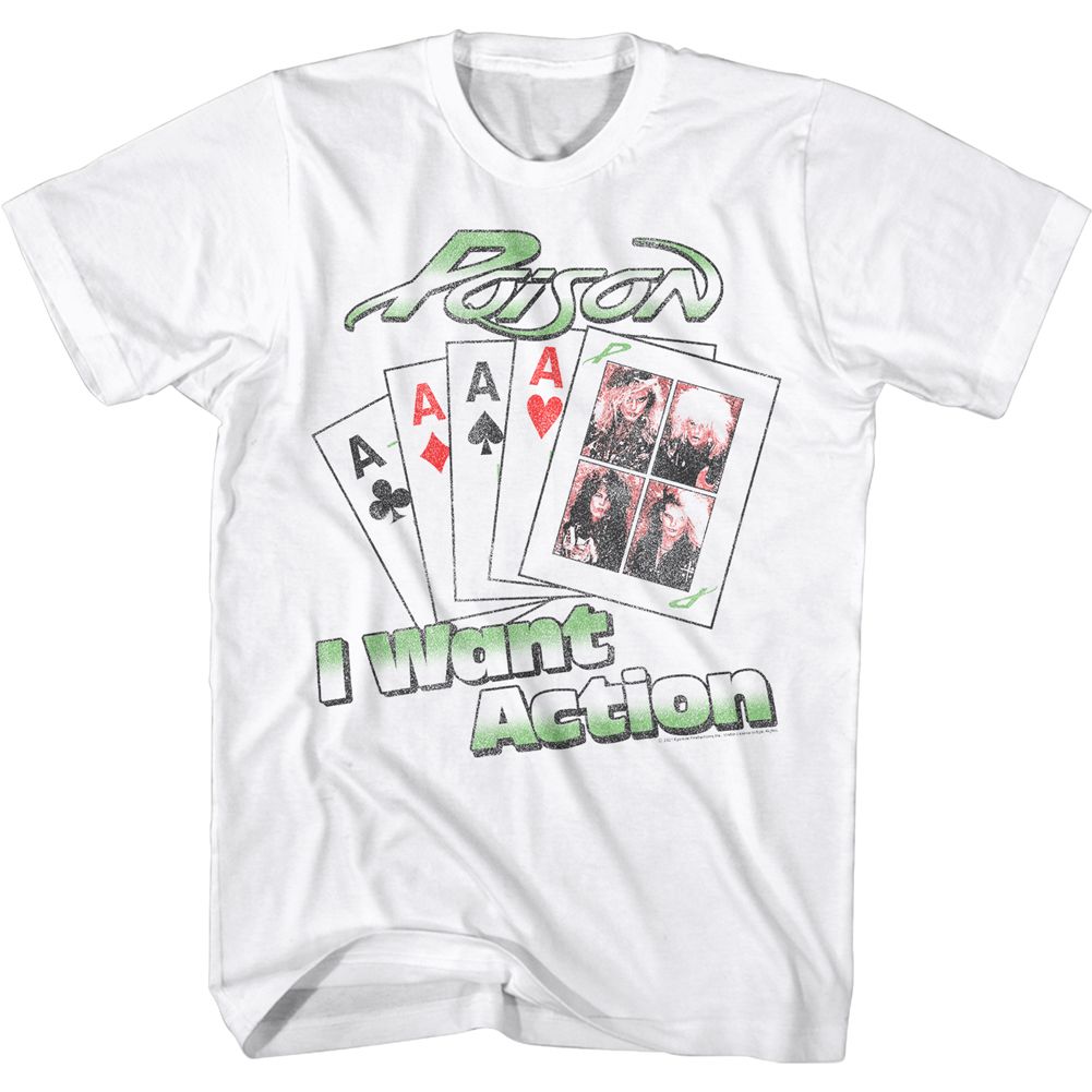 POISON - WANT ACTION CARD SHIRT