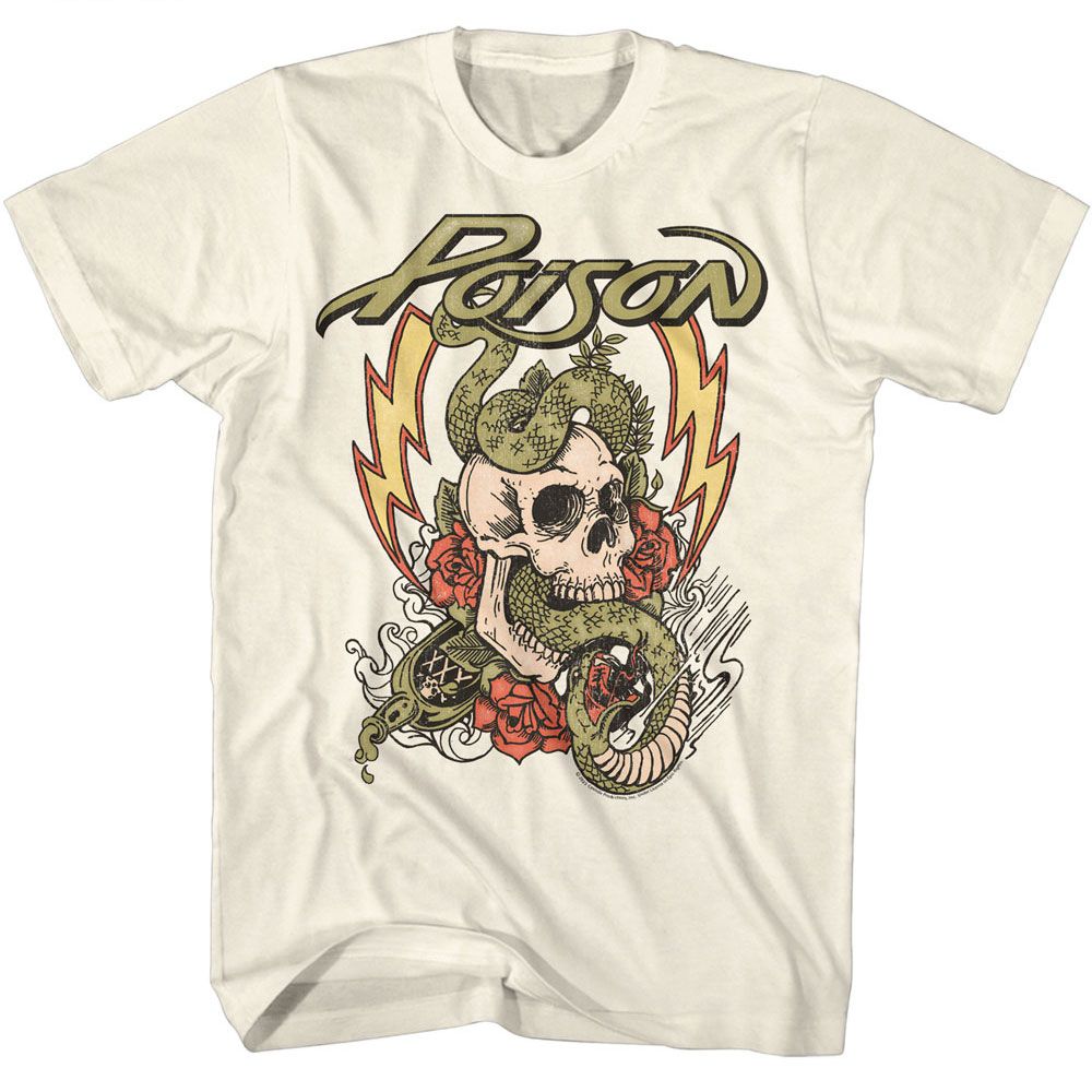 POISON - FADE COLOR SKULL SHIRT