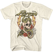 POISON - FADE COLOR SKULL SHIRT