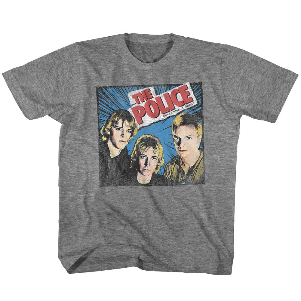 THE POLICE - COMIC-ISH TODDLER SHIRT