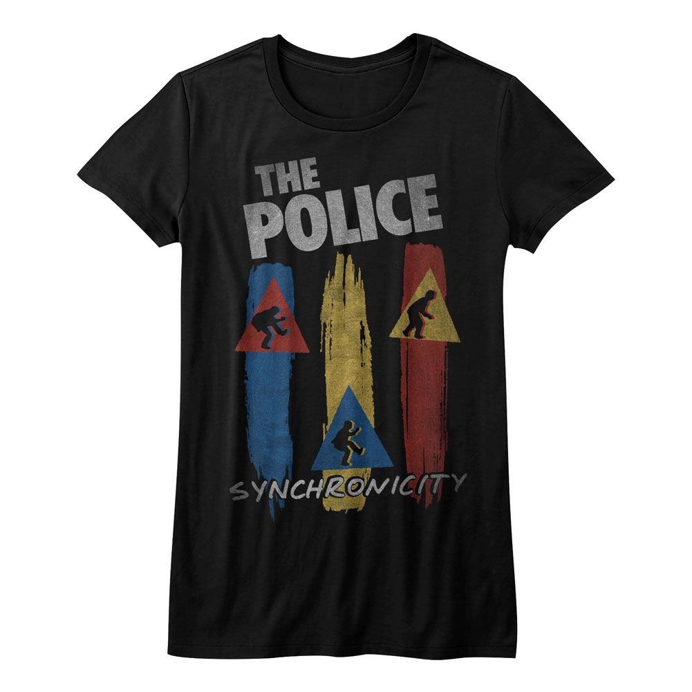 THE POLICE - SYNCHRO LADIES SHIRT