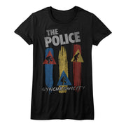THE POLICE - SYNCHRO LADIES SHIRT