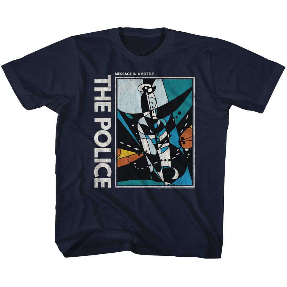 THE POLICE - MESSAGE IN A BOTTLE TODDLER SHIRT