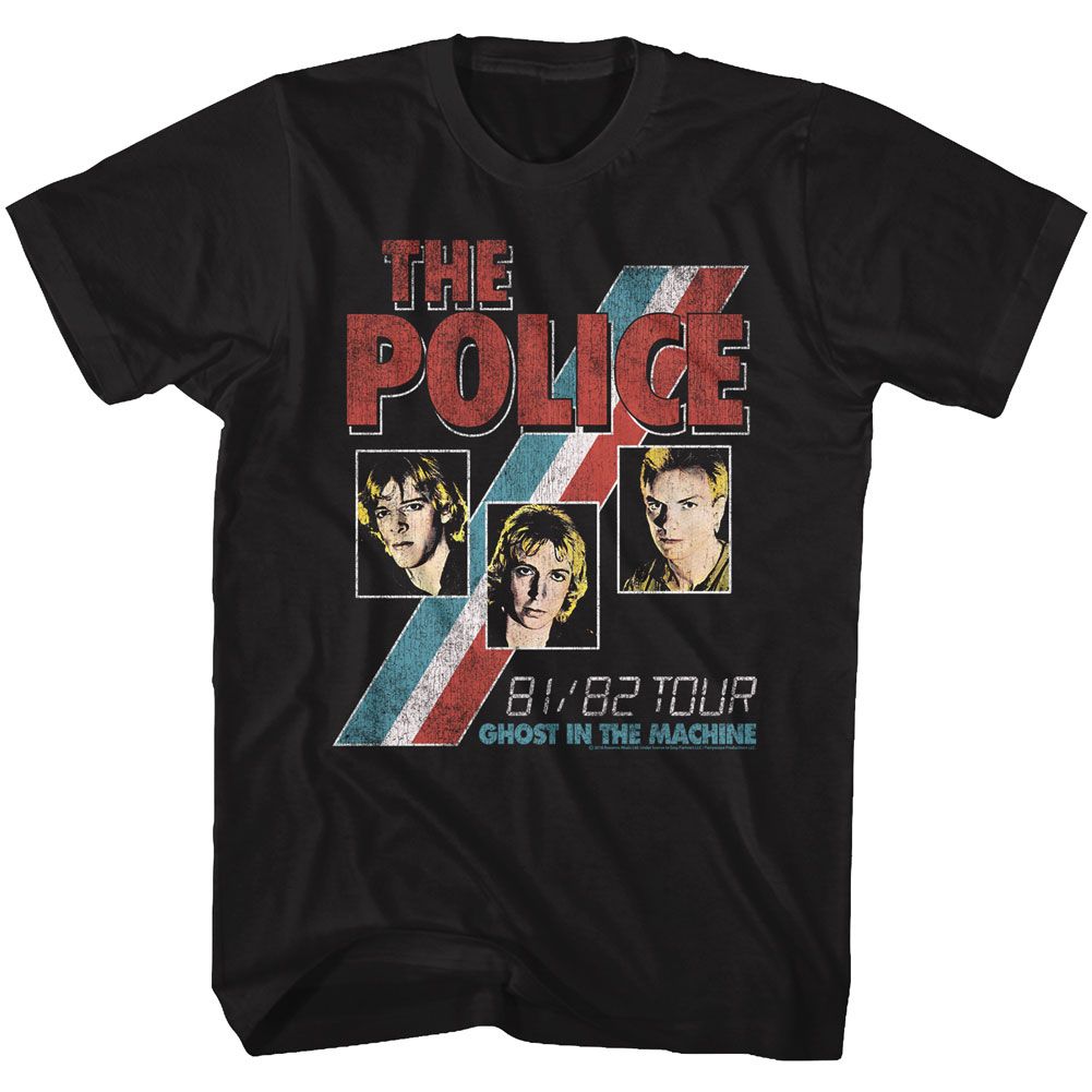 THE POLICE - GHOST IN THE MACHINE SHIRT