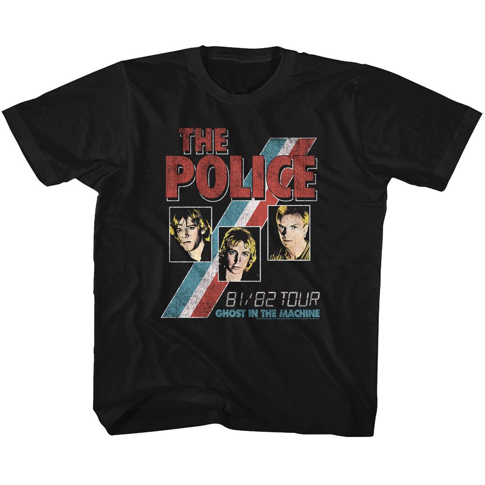 THE POLICE - GHOST IN THE MACHINE TODDLER SHIRT