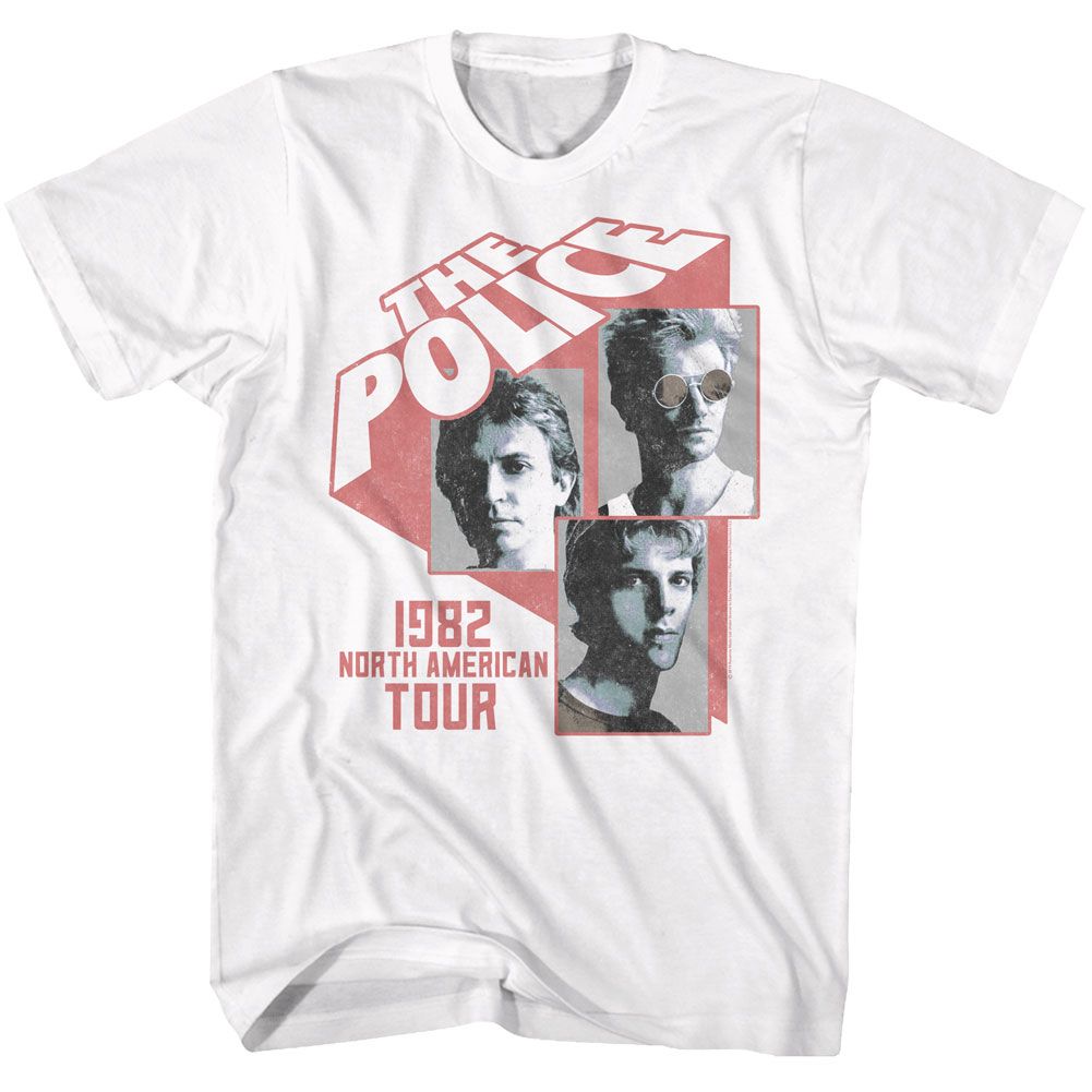 THE POLICE - NA TOUR SHIRT