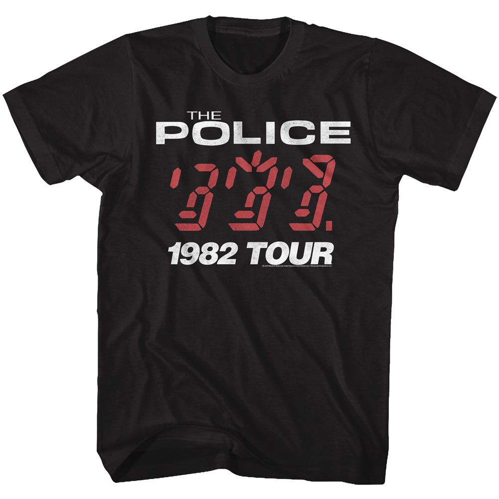THE POLICE - 82 TOUR SHIRT