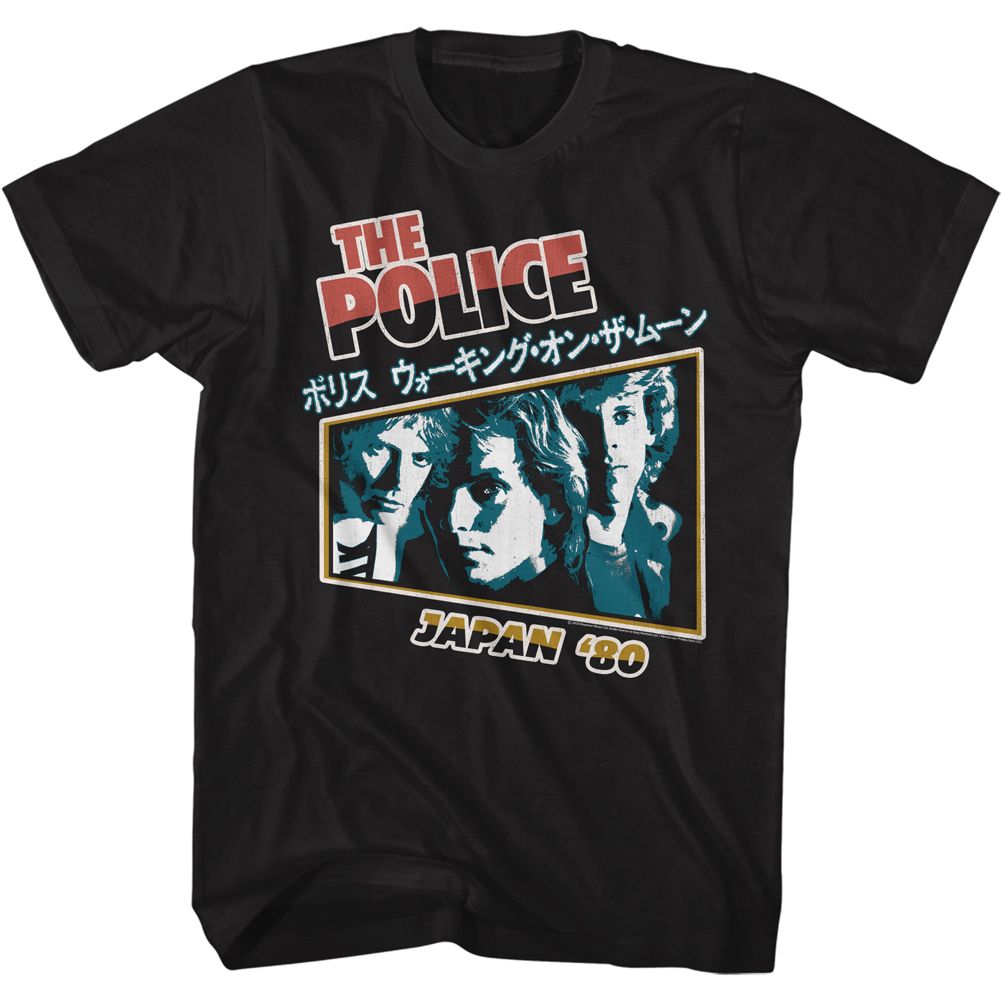 THE POLICE - JAPAN 80 SHIRT
