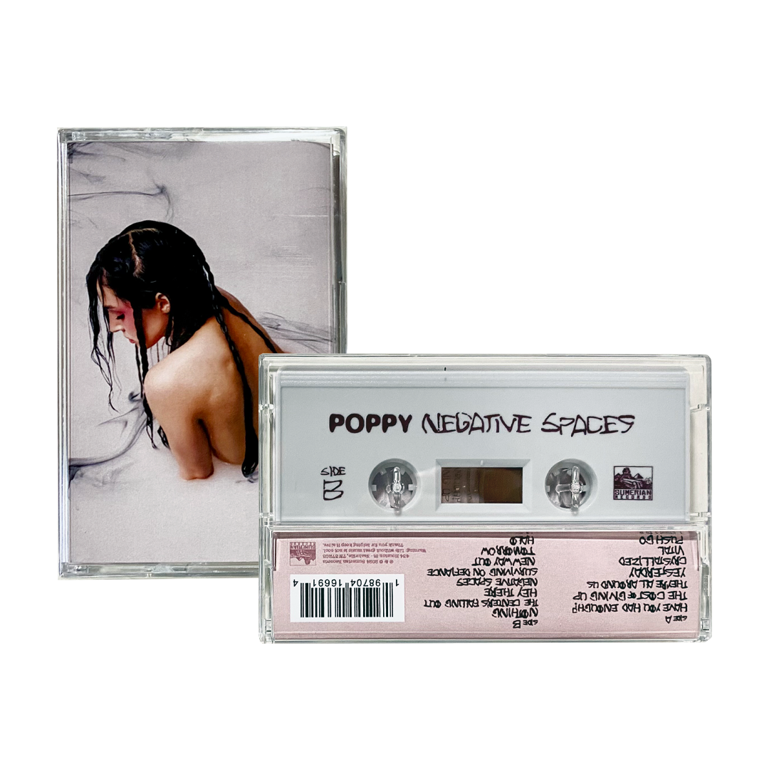 POPPY x REVOLVER SPECIAL ARTIST OF THE YEAR MAGAZINE IN SLIPCASE w/'NEGATIVE SPACES' CASSETTE & EXCLUSIVE LENTICULAR