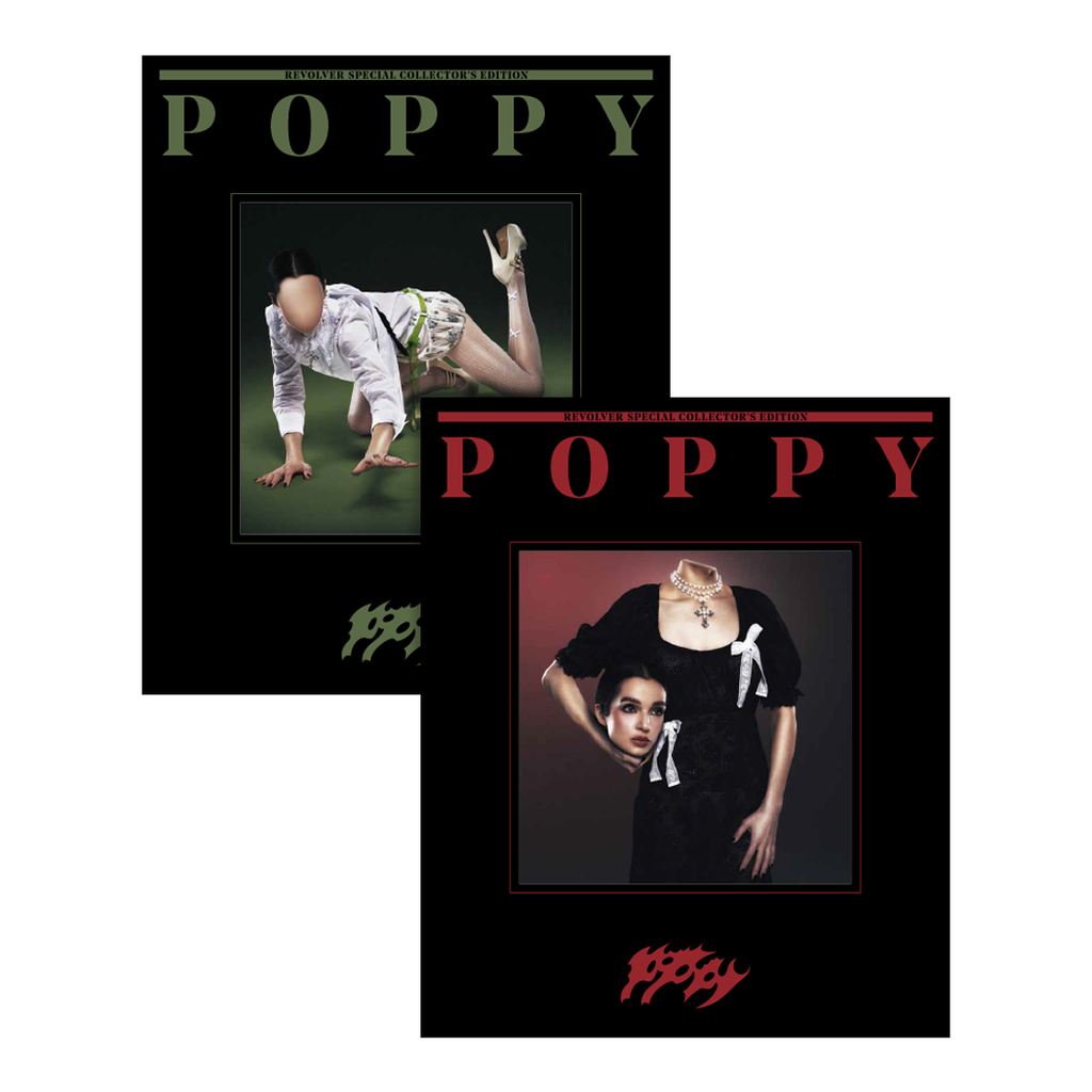 POPPY x REVOLVER SPECIAL ARTIST OF THE YEAR MAGAZINE IN SLIPCASE BUNDLE - RED/GREEN