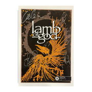 LAMB OF GOD x REVOLVER x LOUDER THAN LIFE 2022 - SIGNED FESTIVAL POSTER