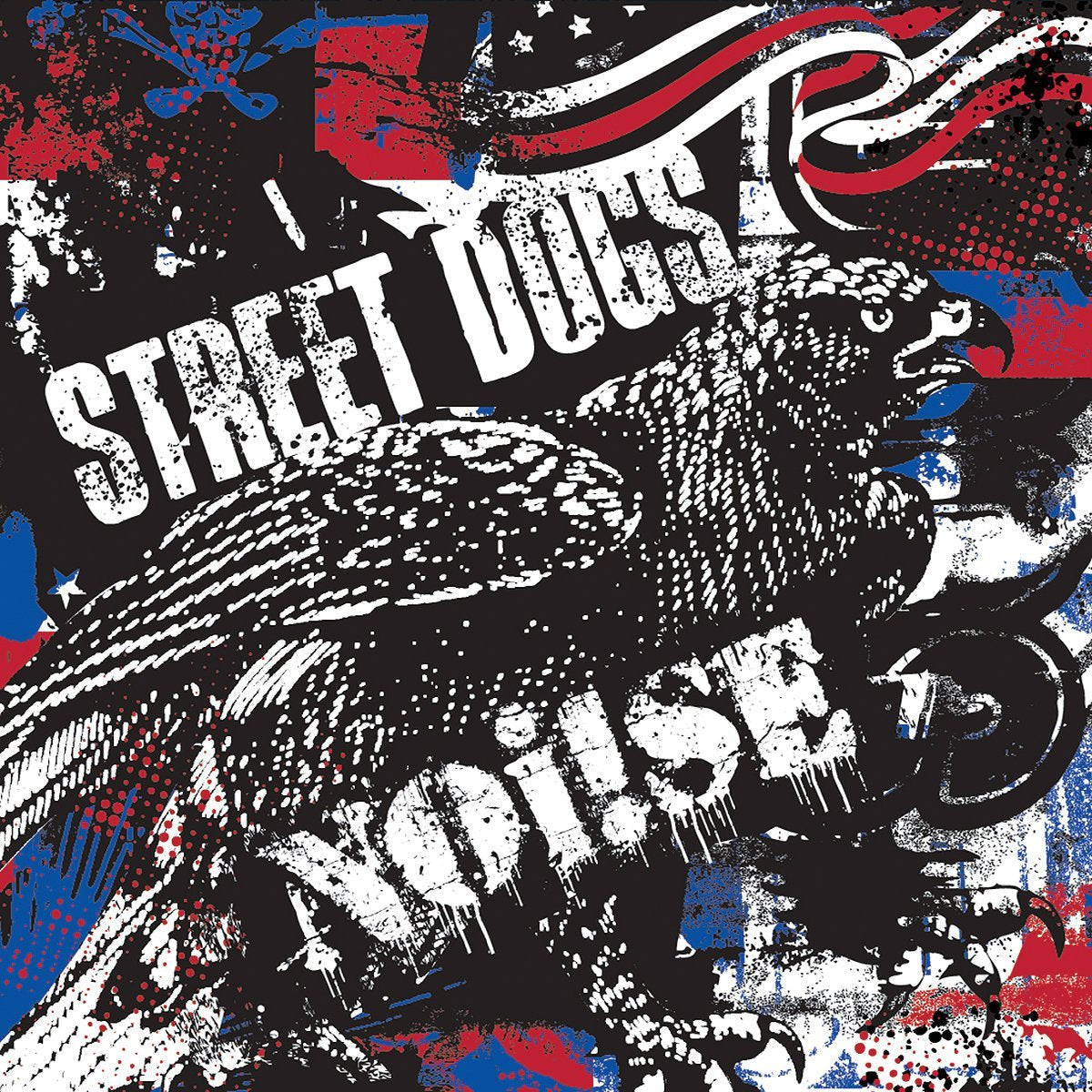 NOI!SE / STREET DOGS 'SPLIT 10" EP - RED/WHITE/BLUE