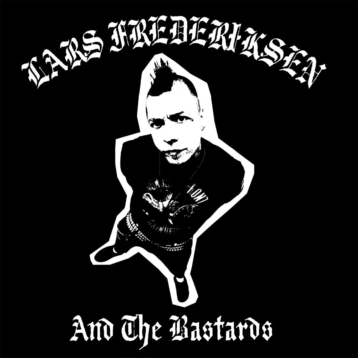 LARS FREDERIKSEN & THE BASTARDS 'LARS FREDERIKSEN & THE BASTARDS' LP - WHITE/BLACK/GALAXY