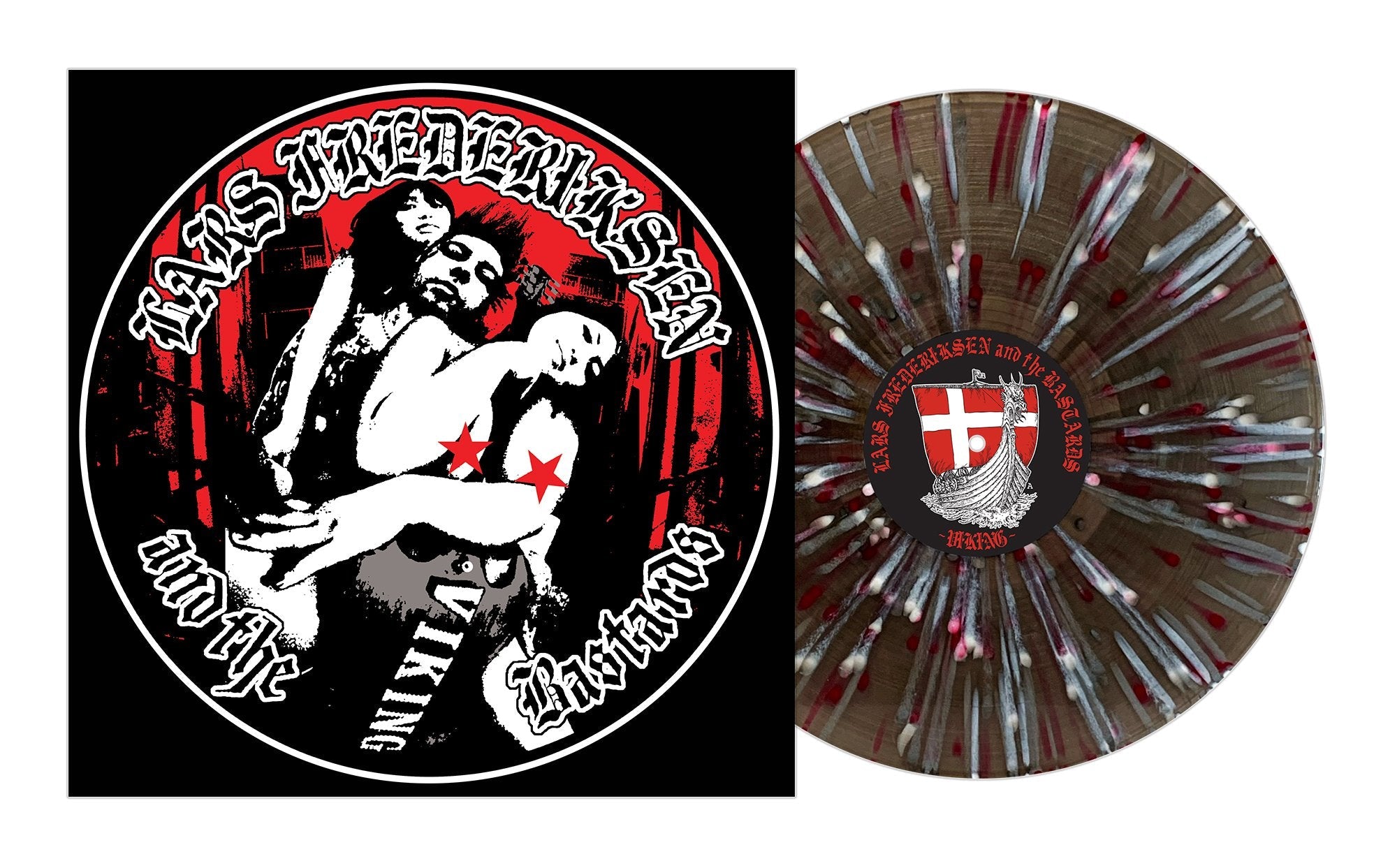 LARS FREDERIKSEN & THE BASTARDS 'VIKING' LP - CLEAR/BLACK/RED/WHITE/SPLATTER