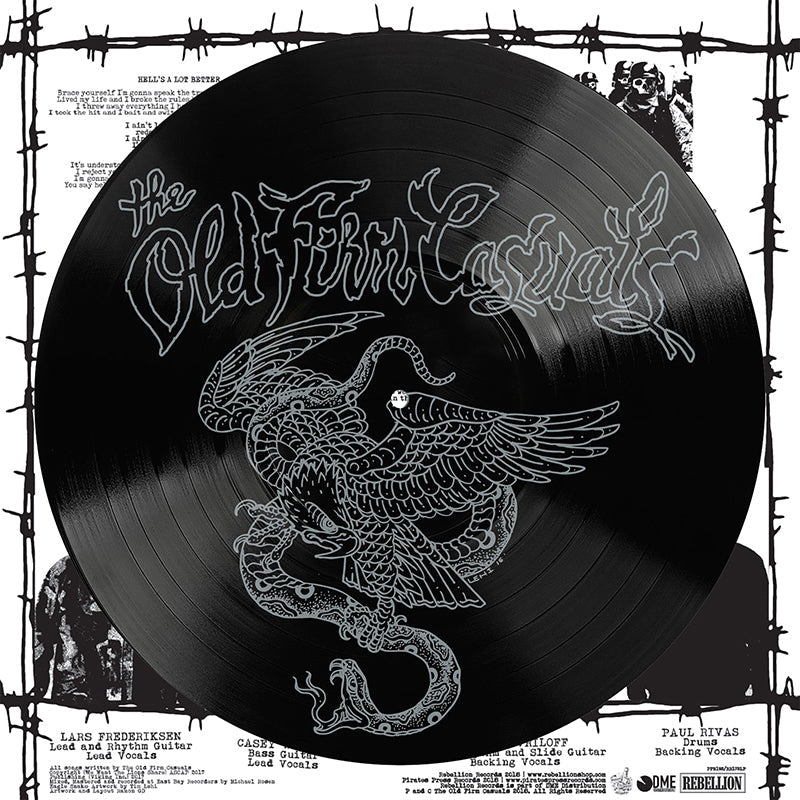 THE OLD FIRM CASUALS 'WARTIME ROCK 'N' ROLL' 12" EP - IMPORT