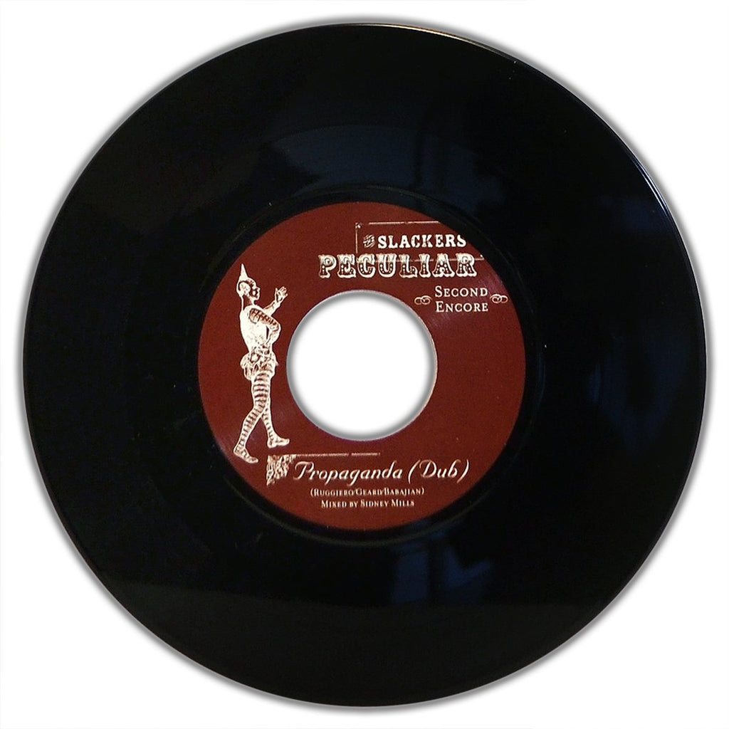 THE SLACKERS 'PECULIAR' LP + 7" EP - BLUE