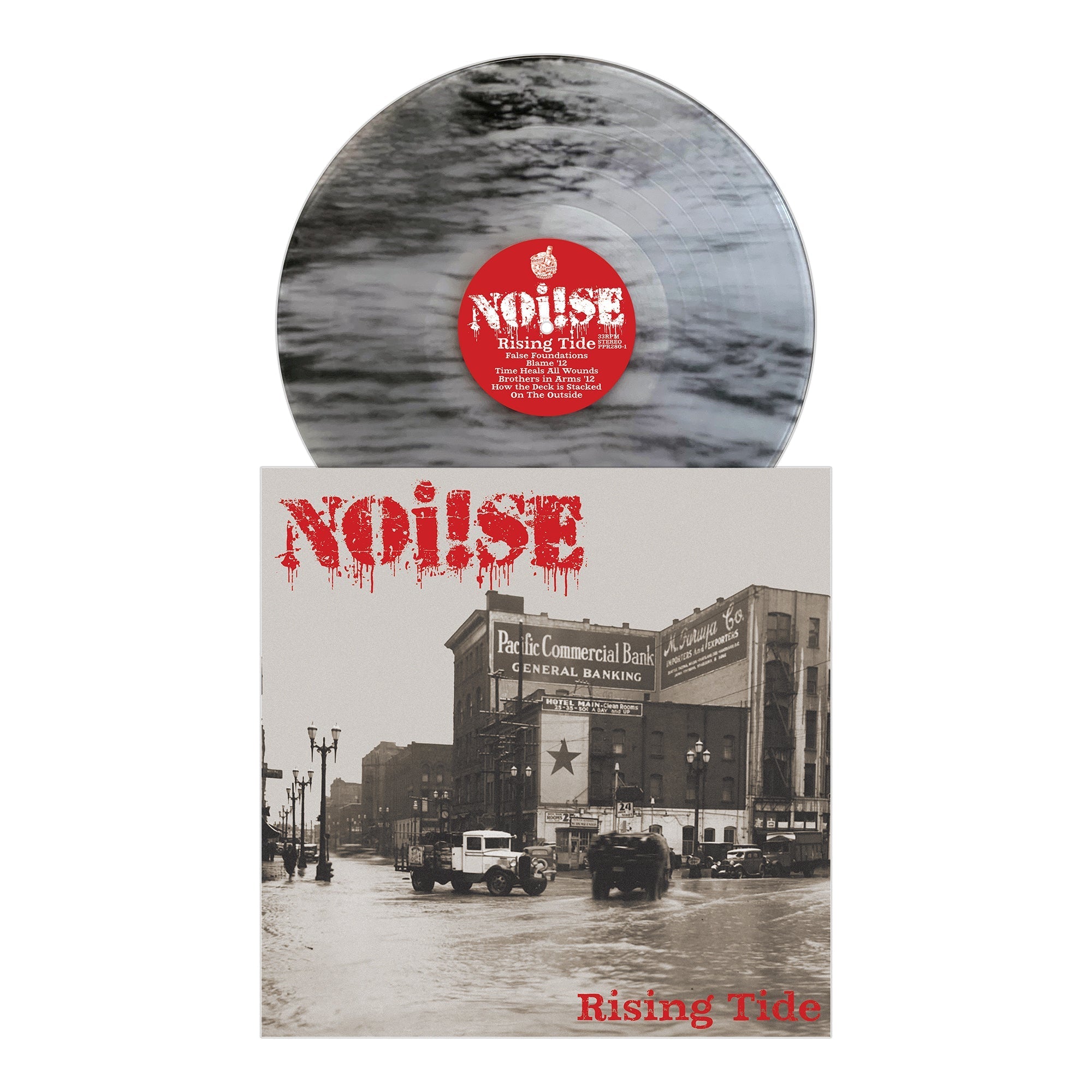 NOI!SE 'RISING TIDE' 12" EP - CLEAR