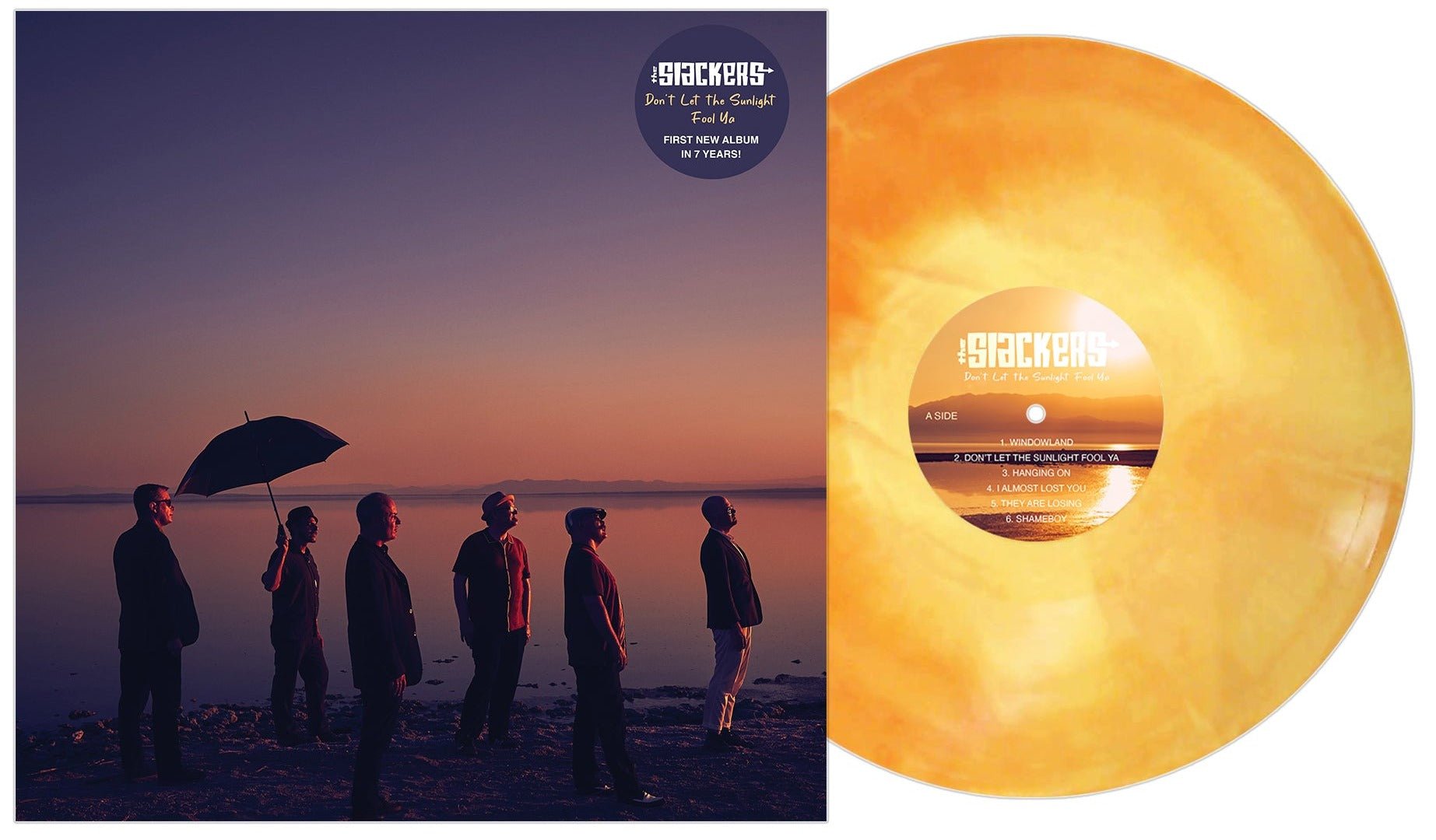 THE SLACKERS 'DON'T LET THE SUNLIGHT FOOL YA' LP - COLOR