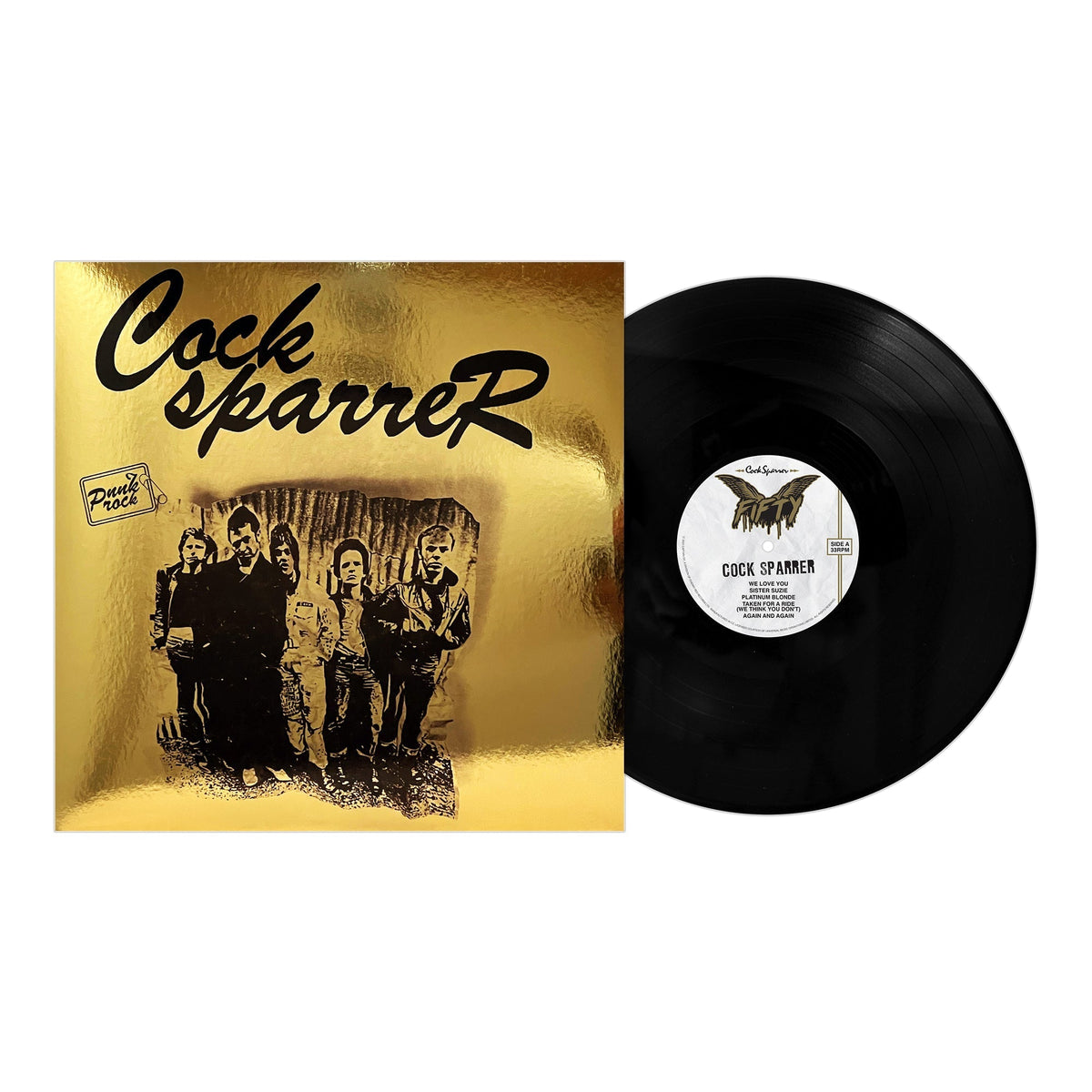 COCK SPARRER 'COCK SPARRER' 50TH ANNIVERSARY EDITION LP