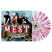 MEST 'DESTINATION UNKNOWN' LP - LTD. 250 - WHITE/RED SPLATTER