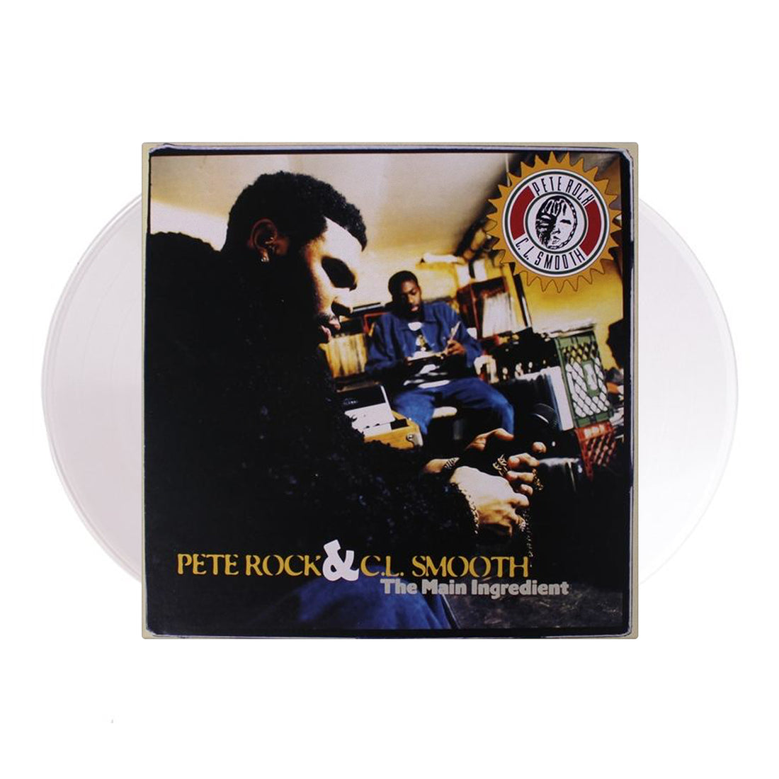 PETE ROCK & C.L. SMOOTH 'THE MAIN INGREDIENT' 2LP - CLEAR