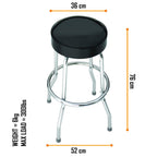 ROCKSAX GREEN DAY BAR STOOL - AMERICAN IDIOT