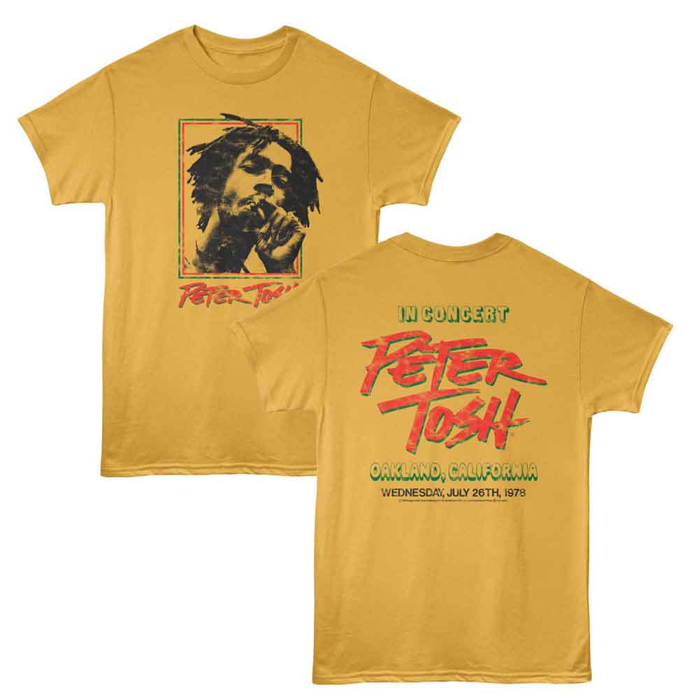 PETER TOSH - OAKLAND 78 SHIRT