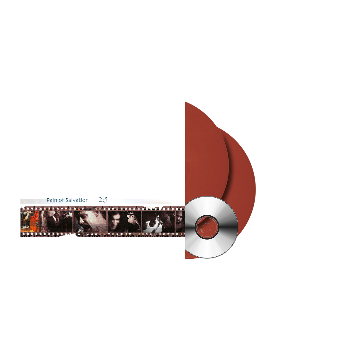 PAIN OF SALVATION '12:5' LIMITED-EDITION BRICK RED 2LP ' ONLY 200 MADE