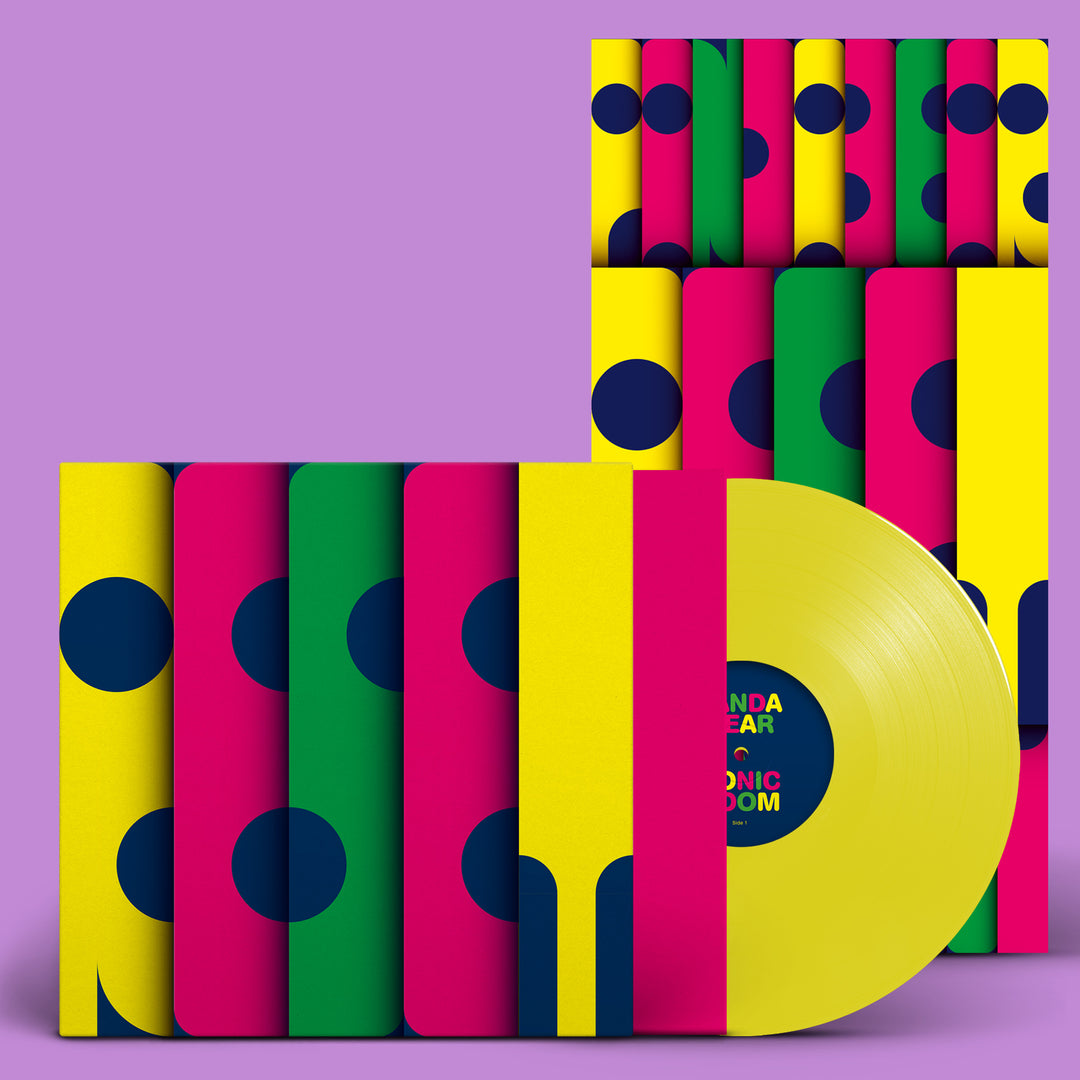 PANDA BEAR & SONIC BOOM 'RESET' LP - YELLOW + SLIPMAT