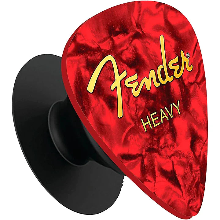 FENDER GUITAR PICK PHONE GRIP - RED