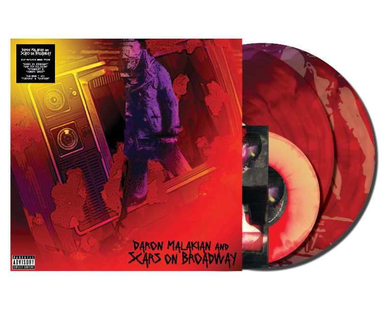 DARON MALAKIAN AND SCARS ON BROADWAY ‘SCARS ON BROADWAY’ DELUXE 2LP - RED/PURPLE/SWIRL + 7" - RED/ORANGE/SWIRL