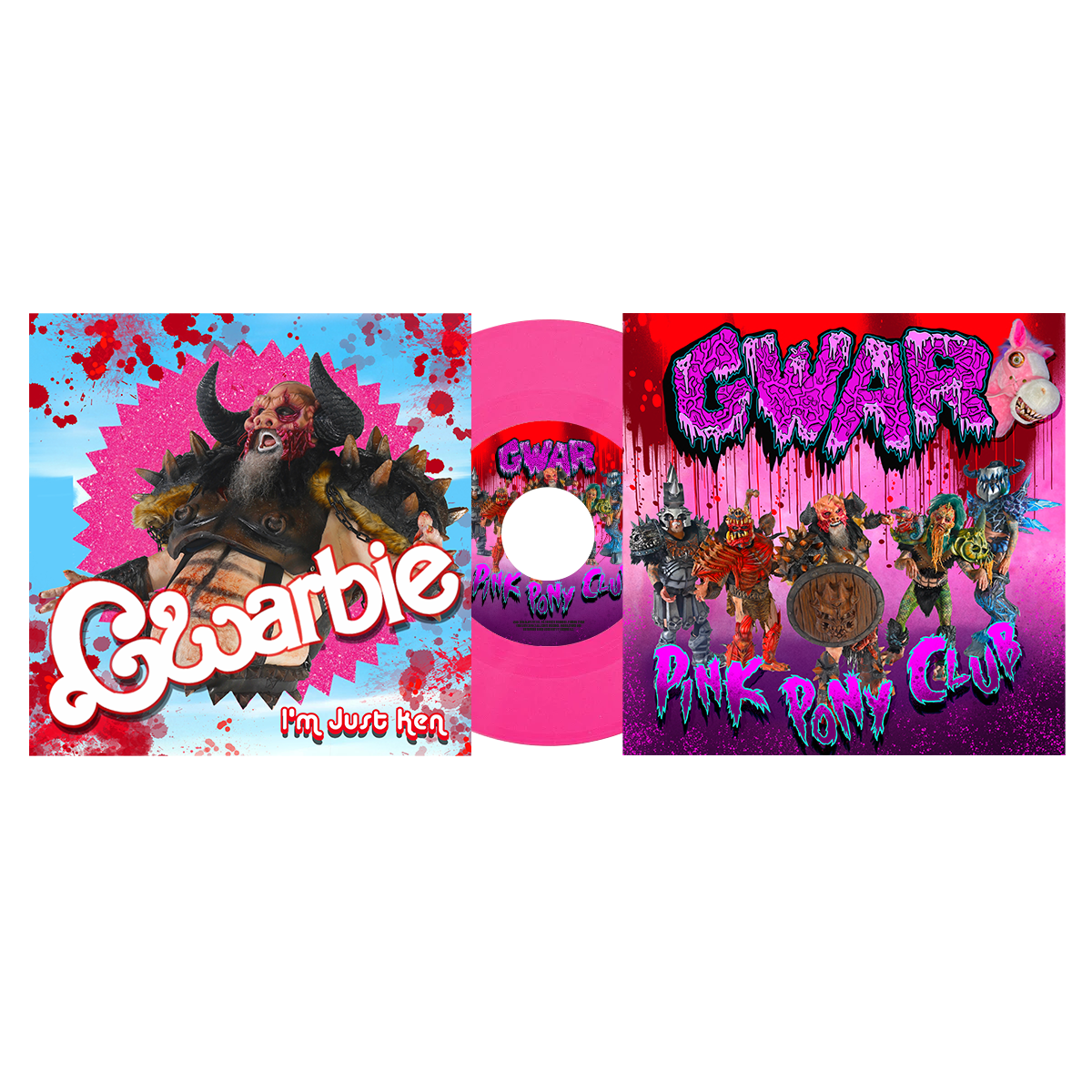 GWAR 'PINK' 7" SINGLE (Pink Vinyl)