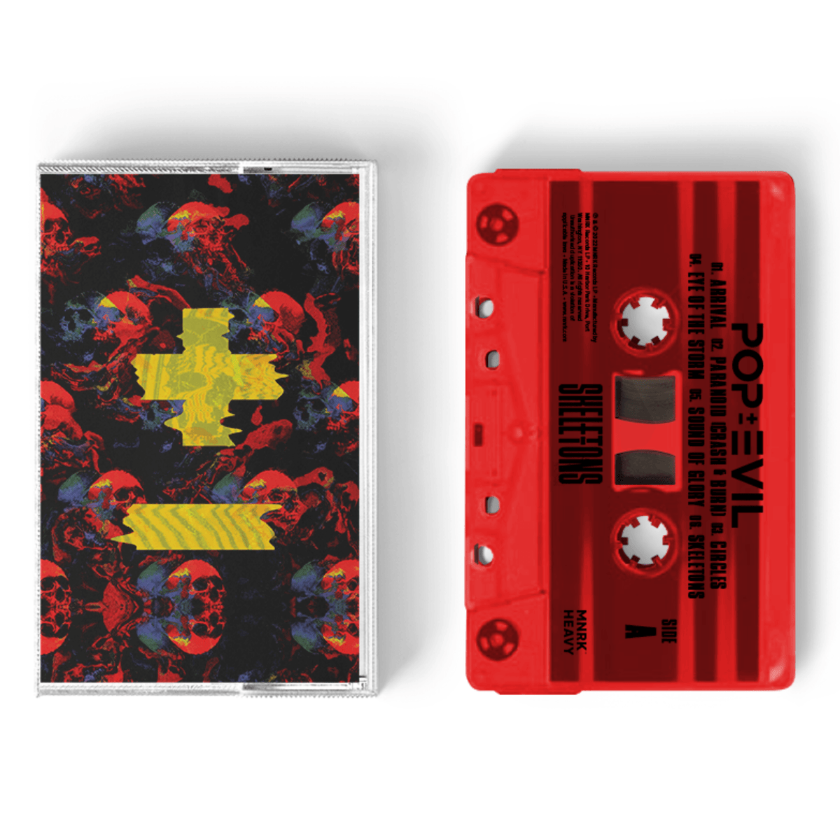 POP EVIL 'SKELETONS' CASSETTE (Spotify Fans First)