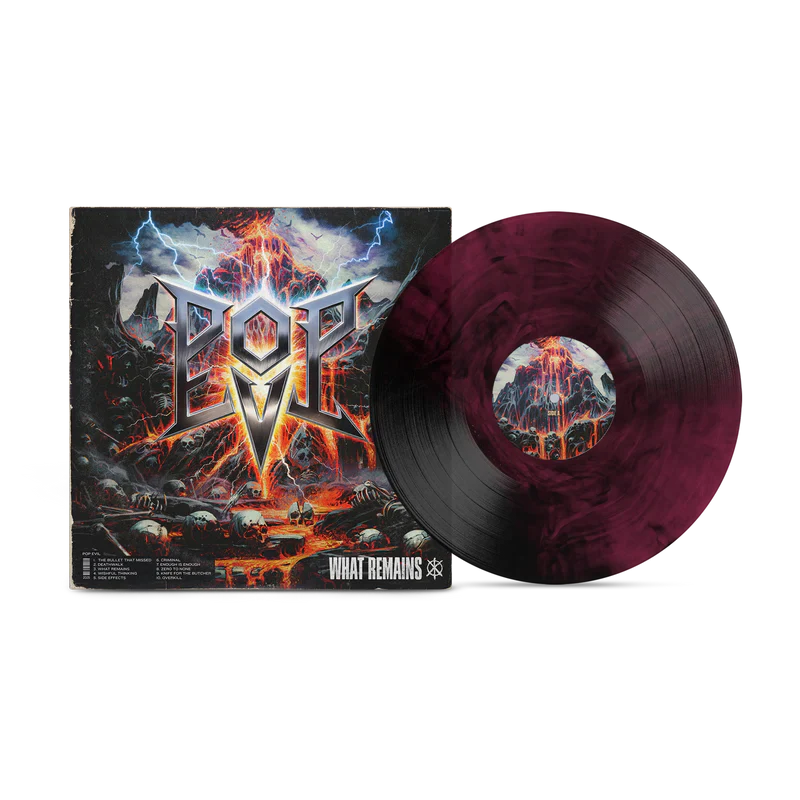 POP EVIL 'WHAT REMAINS' LP - GALAXY TRANSPARENT