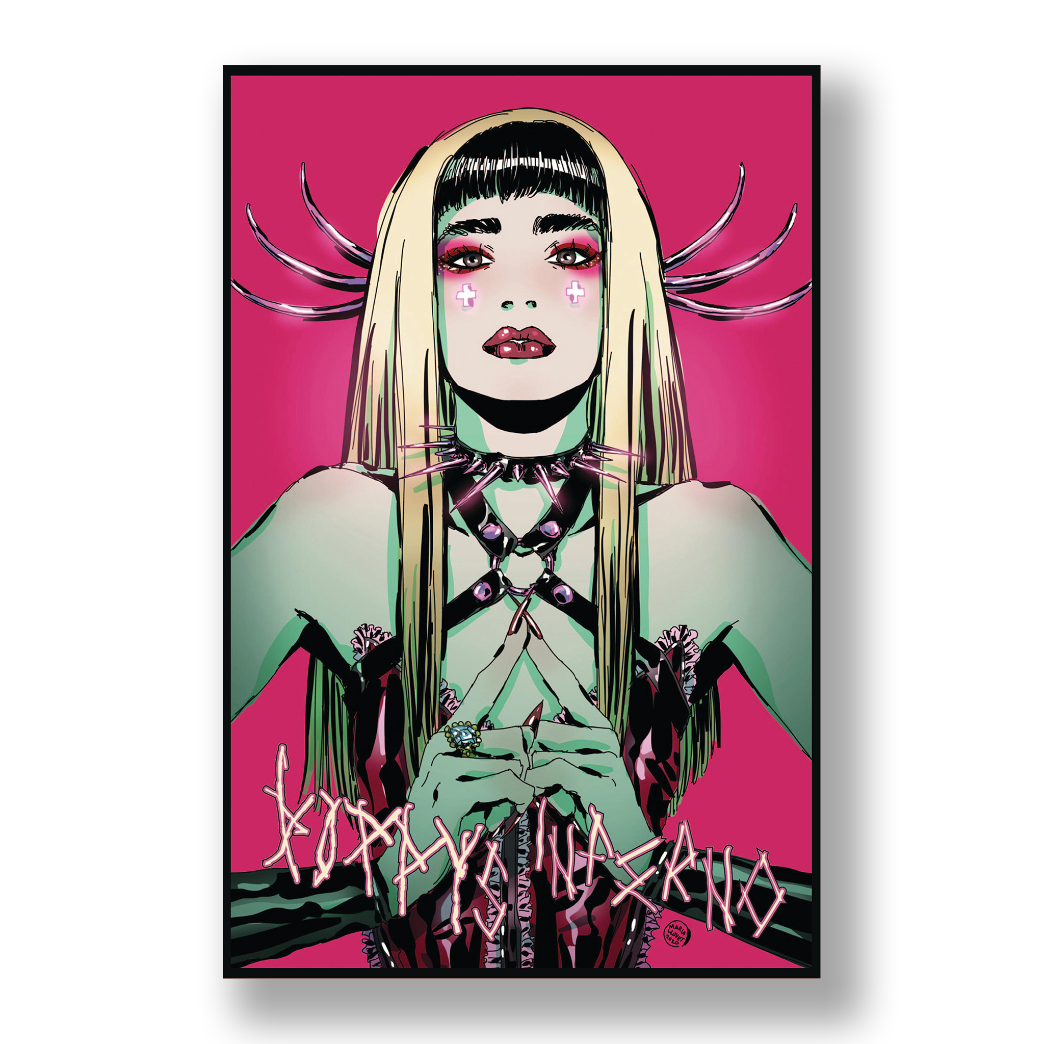 POPPY: POPPY'S INFERNO GRAPHIC NOVEL - PINK HARDCOVER EDITION