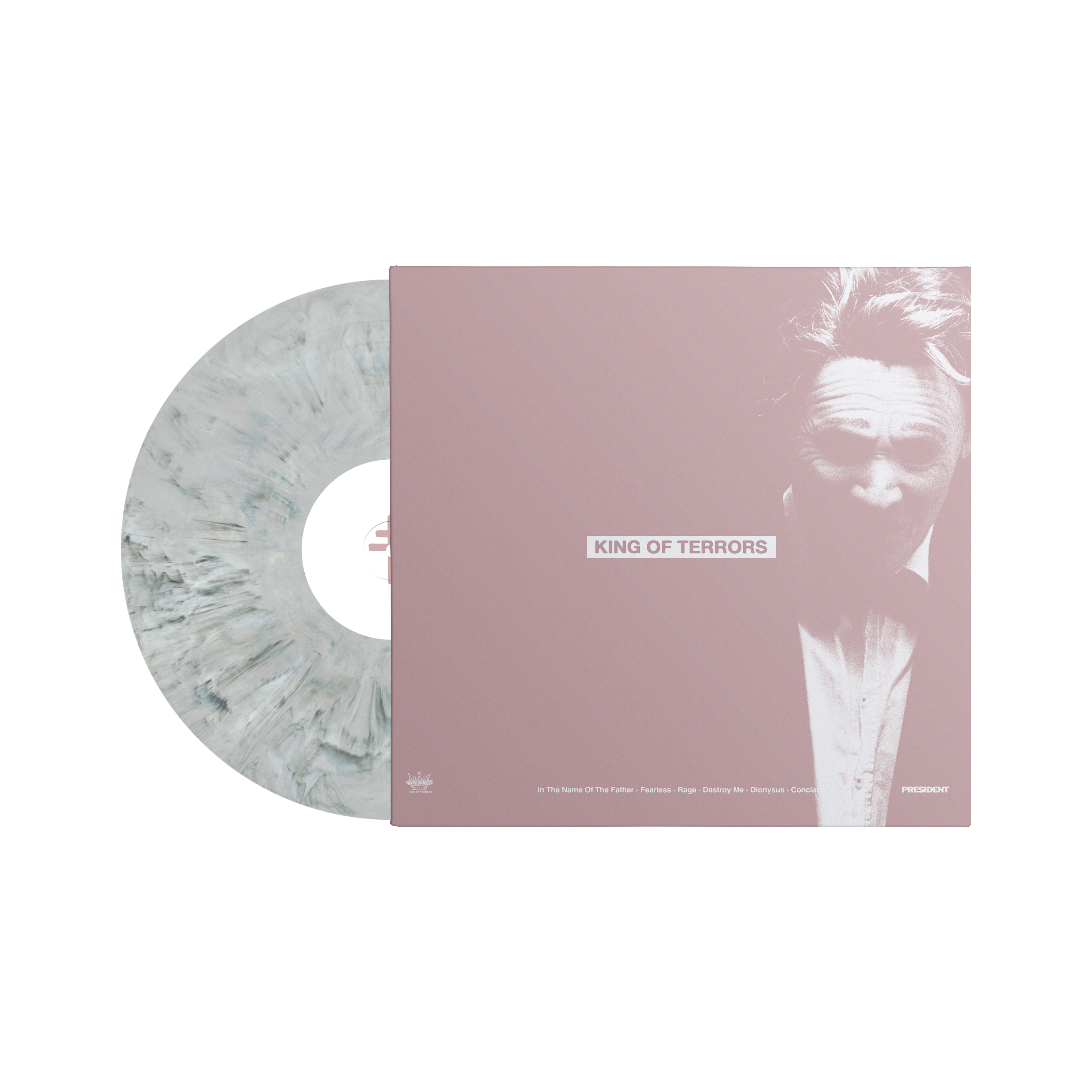PRESIDENT ‘KING OF TERRORS’ EP - EXCLUSIVE - GRAY/MARBLE