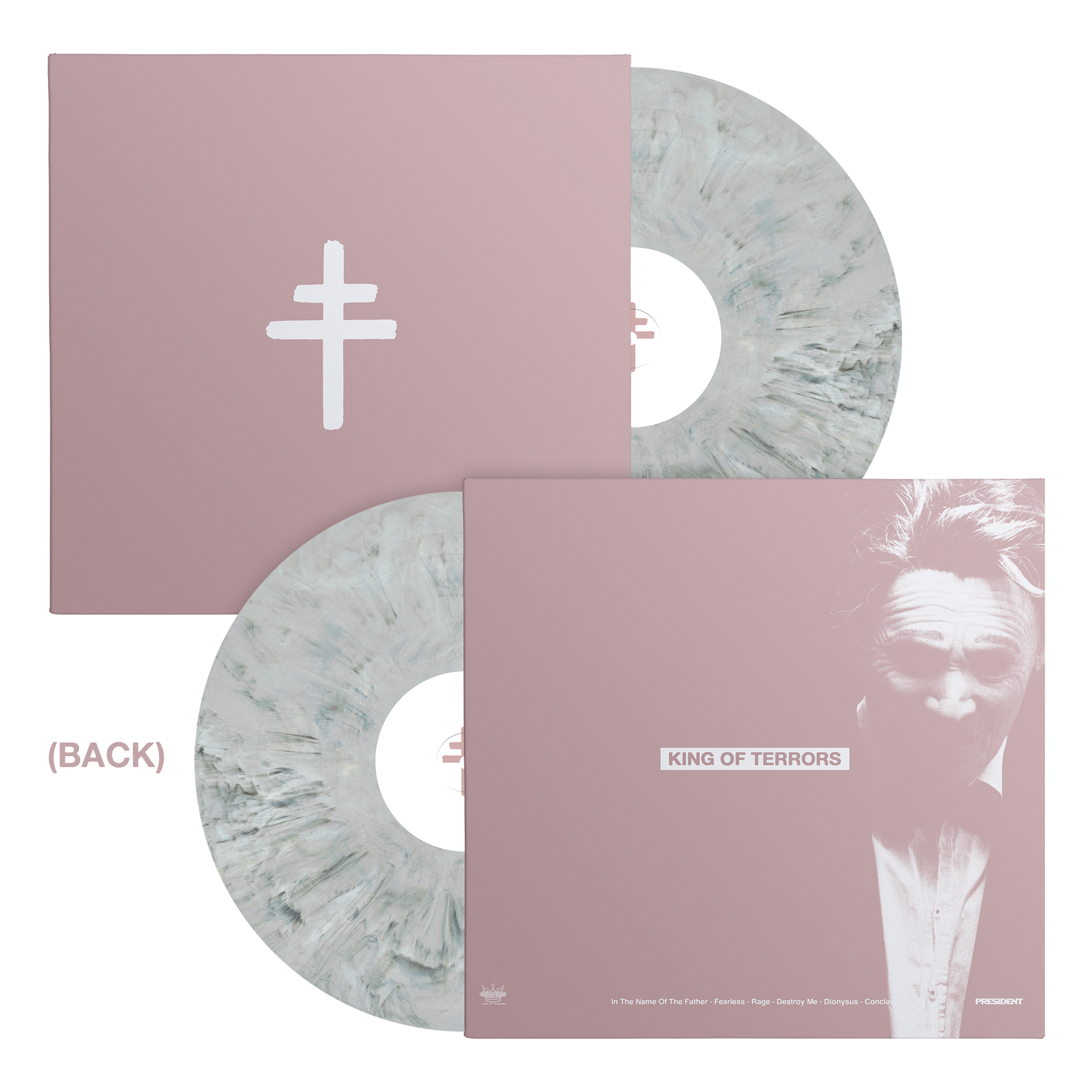 PRESIDENT ‘KING OF TERRORS’ EP - EXCLUSIVE - GRAY/MARBLE
