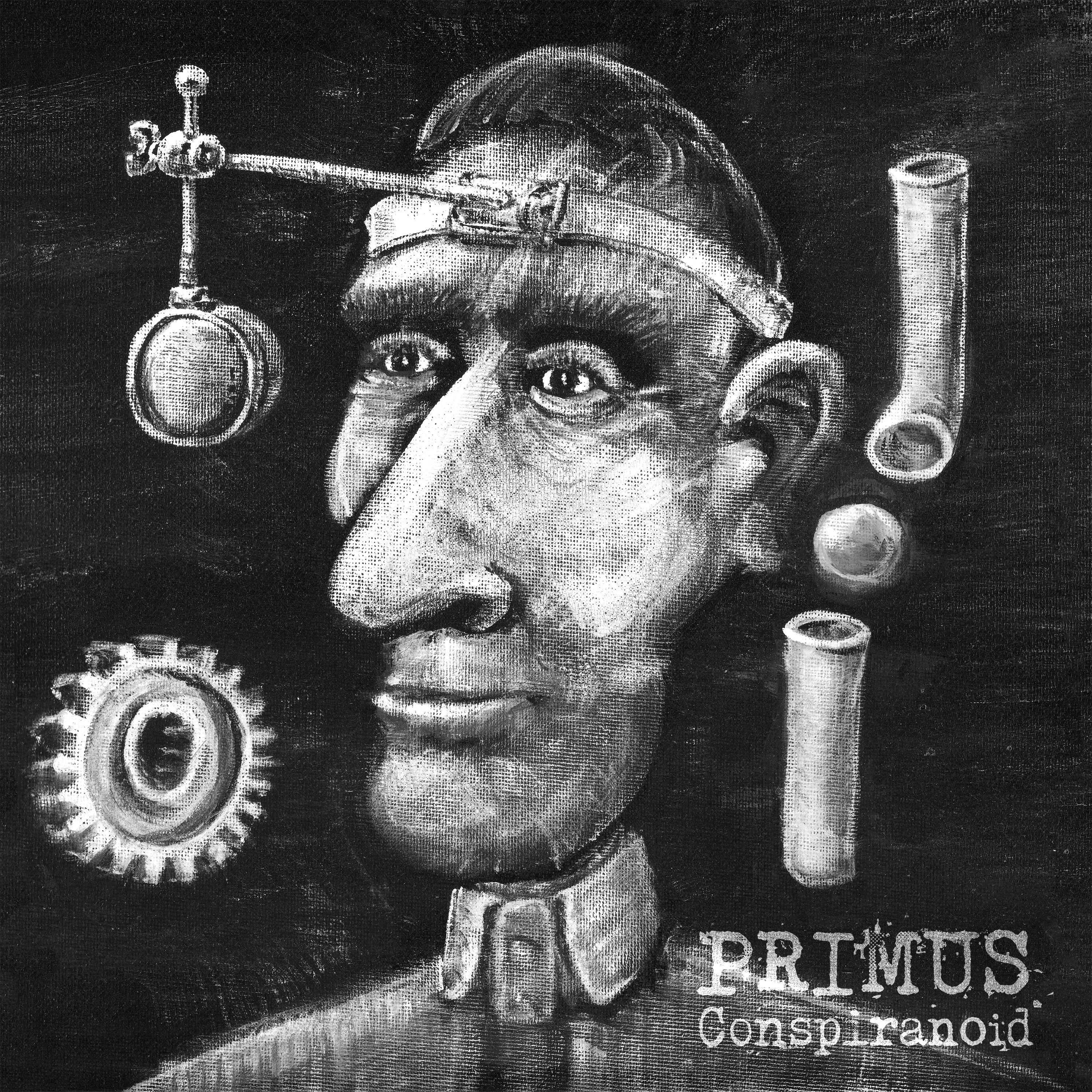 PRIMUS ‘CONSPIRANOID’ EP - EXCLUSIVE - LTD. 500 - GREY/WHITE/SPLATTER